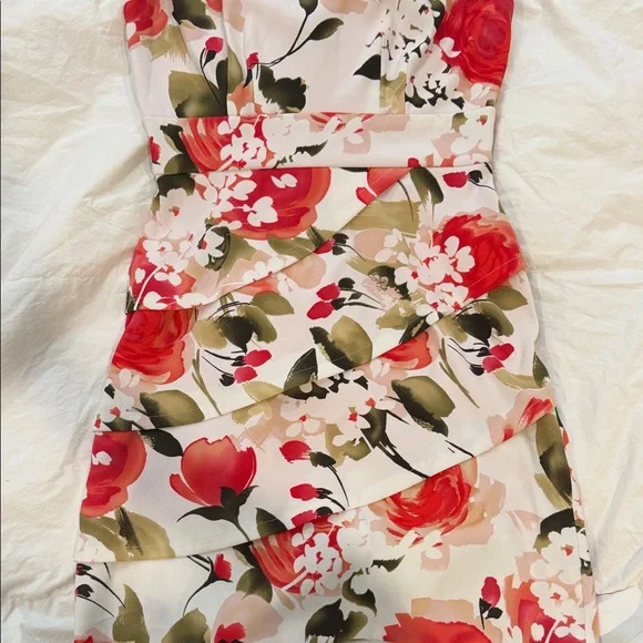 Dress Barn Floral Sheath Dress/ Woman/ Size Petite 4 - Picture 5 of 15